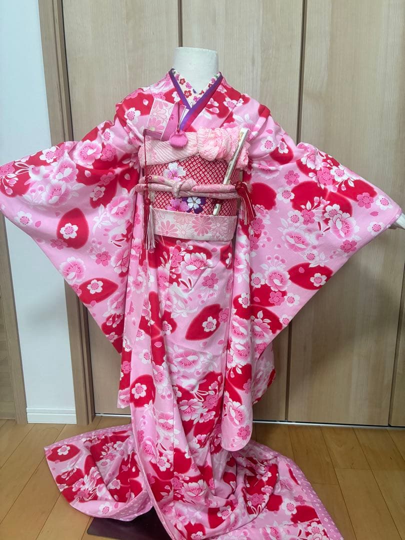 まめ姫ちゃま　お姫様風　7歳七五三着物