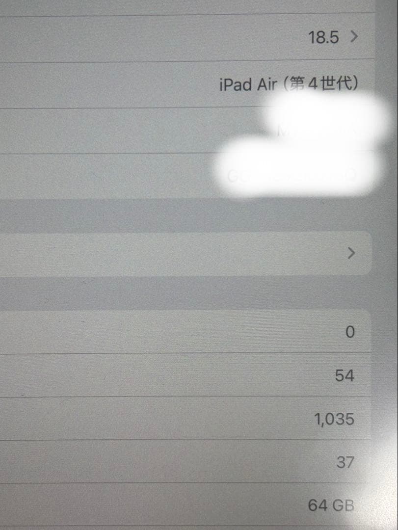美品！iPad Air wifi 第4世代 ブルー本体 64ギガ 64GB