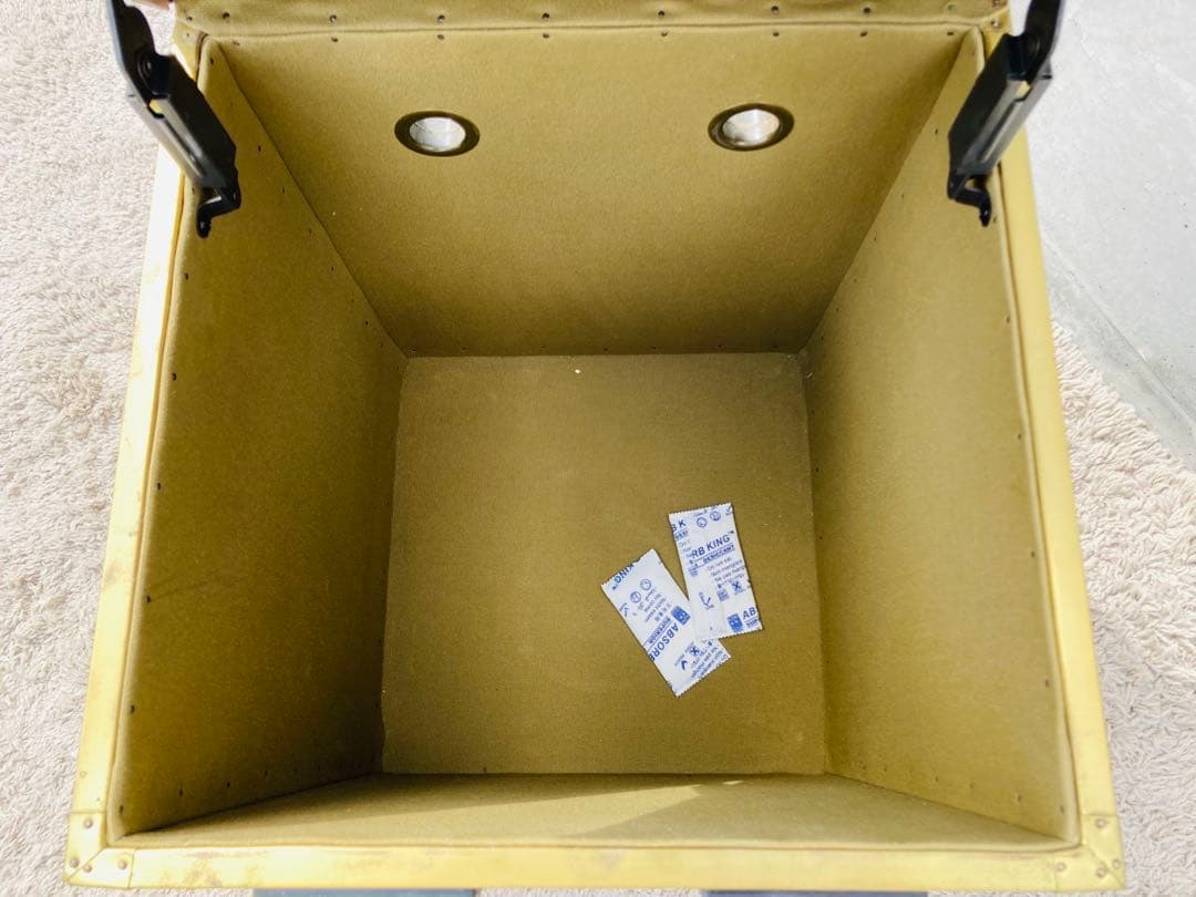 k1030-01★HALO PARIS トランクケース 家具39×39×56cm