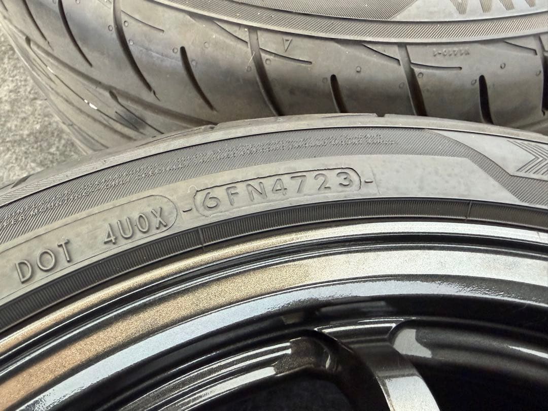 『美品』RAYS 17インチ VOLKRACING CE28タイヤホイールセット