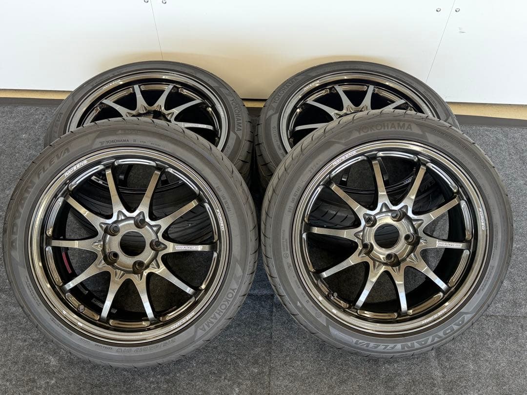 『美品』RAYS 17インチ VOLKRACING CE28タイヤホイールセット