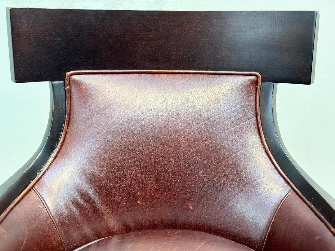 Crate & Barrel　ラウンジチェア　エレガント　ヴィンテージ　ソファ