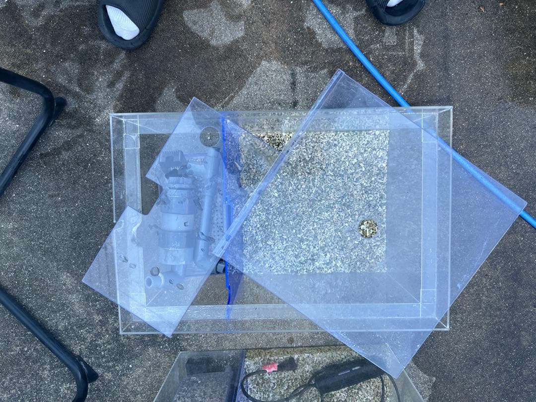 【大阪直接引渡】かんたん槽　水槽　日海センター　NK45 中古 海水魚用