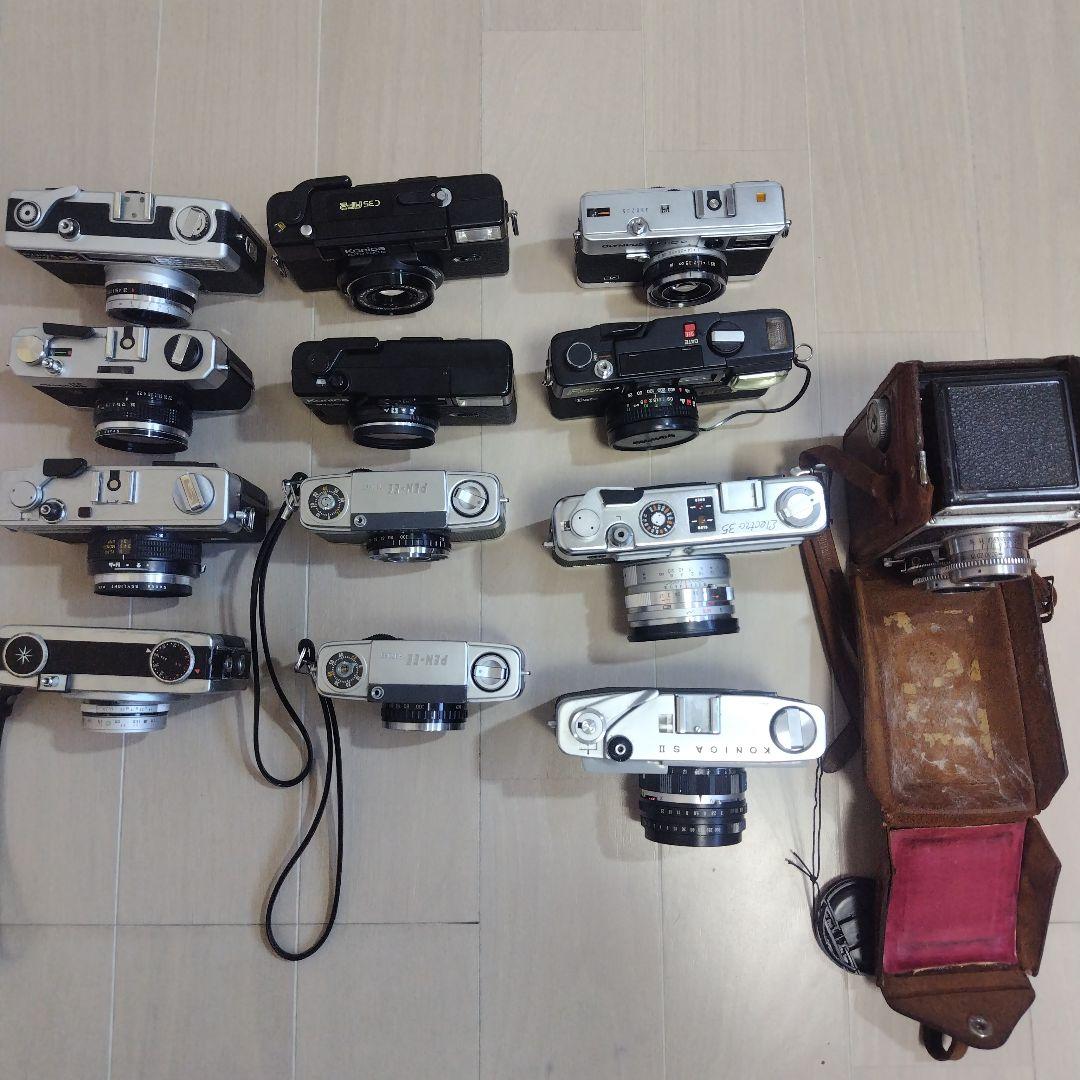 レトロフィルムカメラ 多数 レンジファインダー 二眼レフ 昭和レトロ