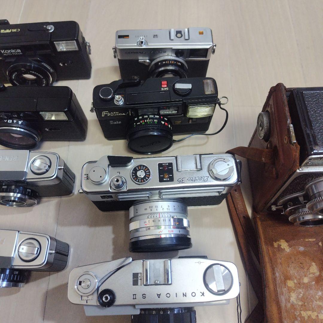 レトロフィルムカメラ 多数 レンジファインダー 二眼レフ 昭和レトロ