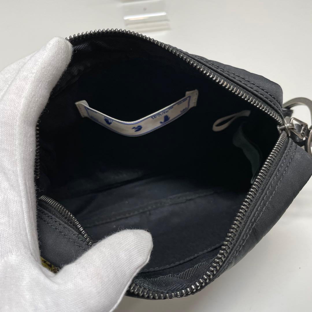 高*務様 Off-White ブラック ショルダーバッグ