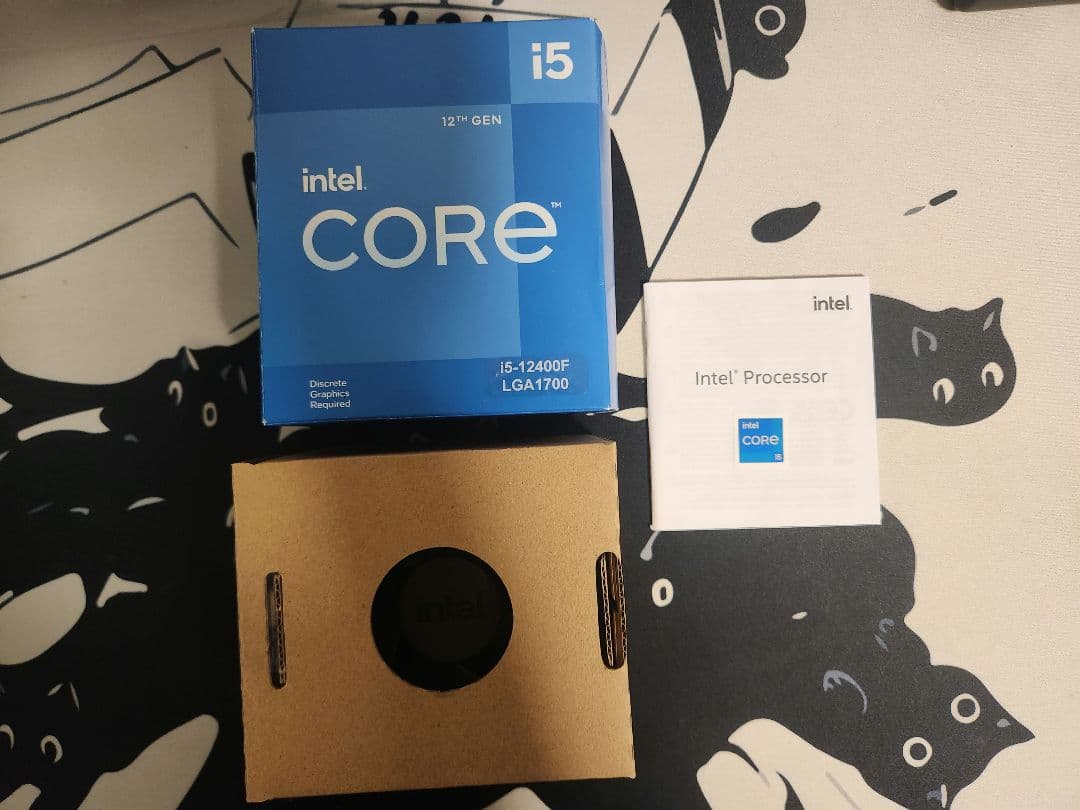 【動作品】Intel Core i5-12400F 12世代 CPU 付属品有