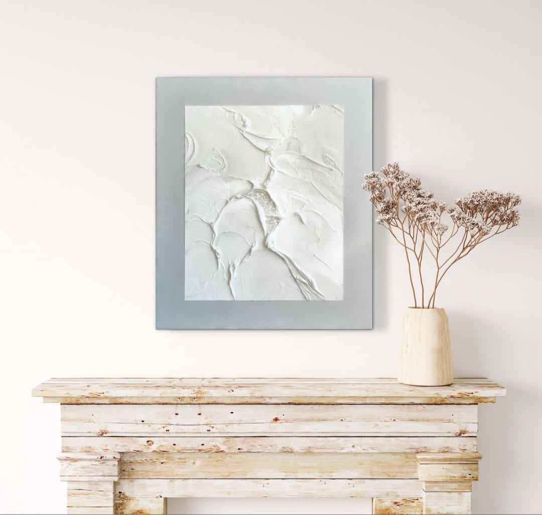 現代アート　53×45.5㎝　大きめ　モダン　アートパネル　インテリア　絵画