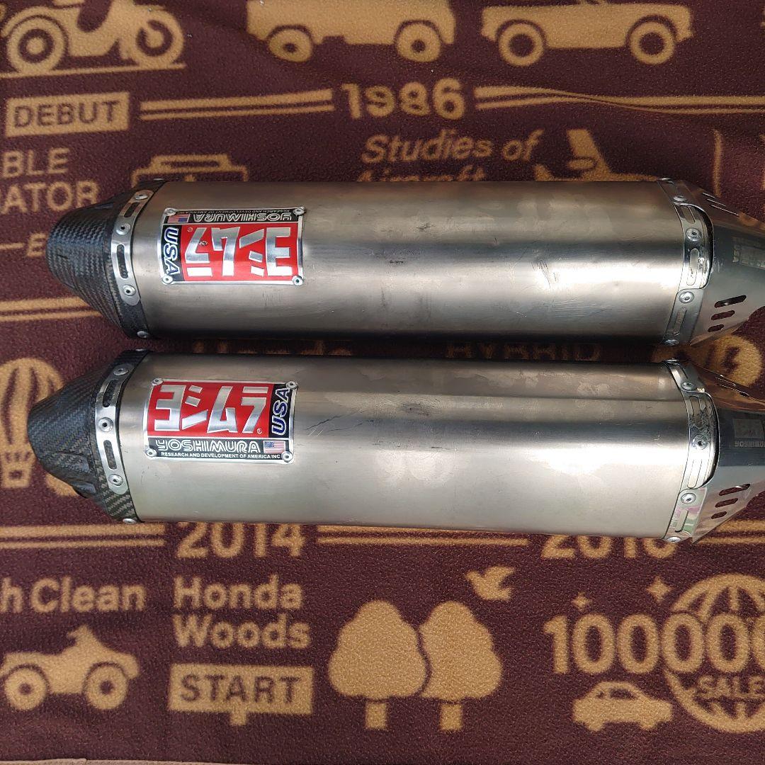 ZZR1400 USヨシムラスリップオンマフラー