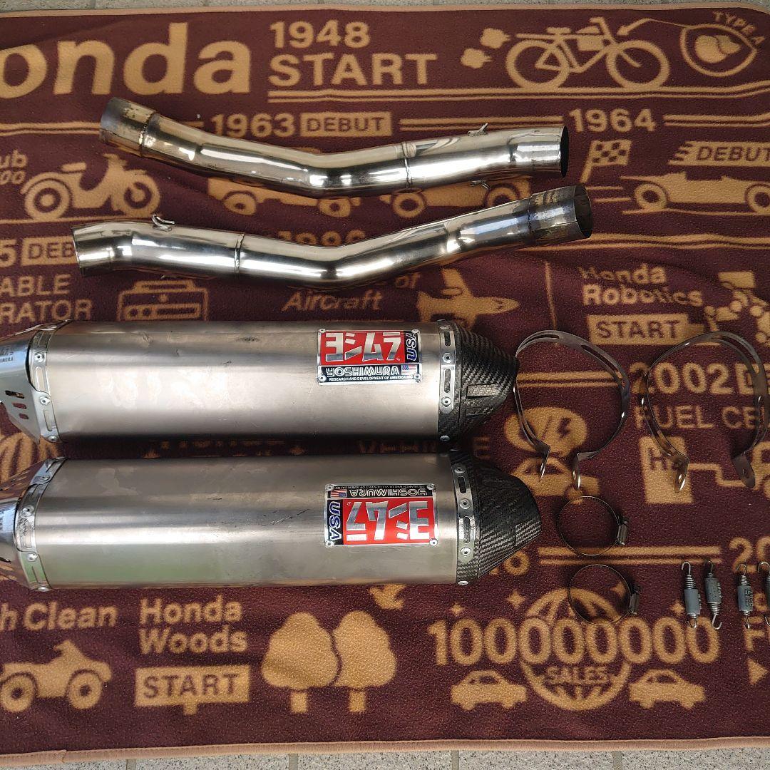 ZZR1400 USヨシムラスリップオンマフラー