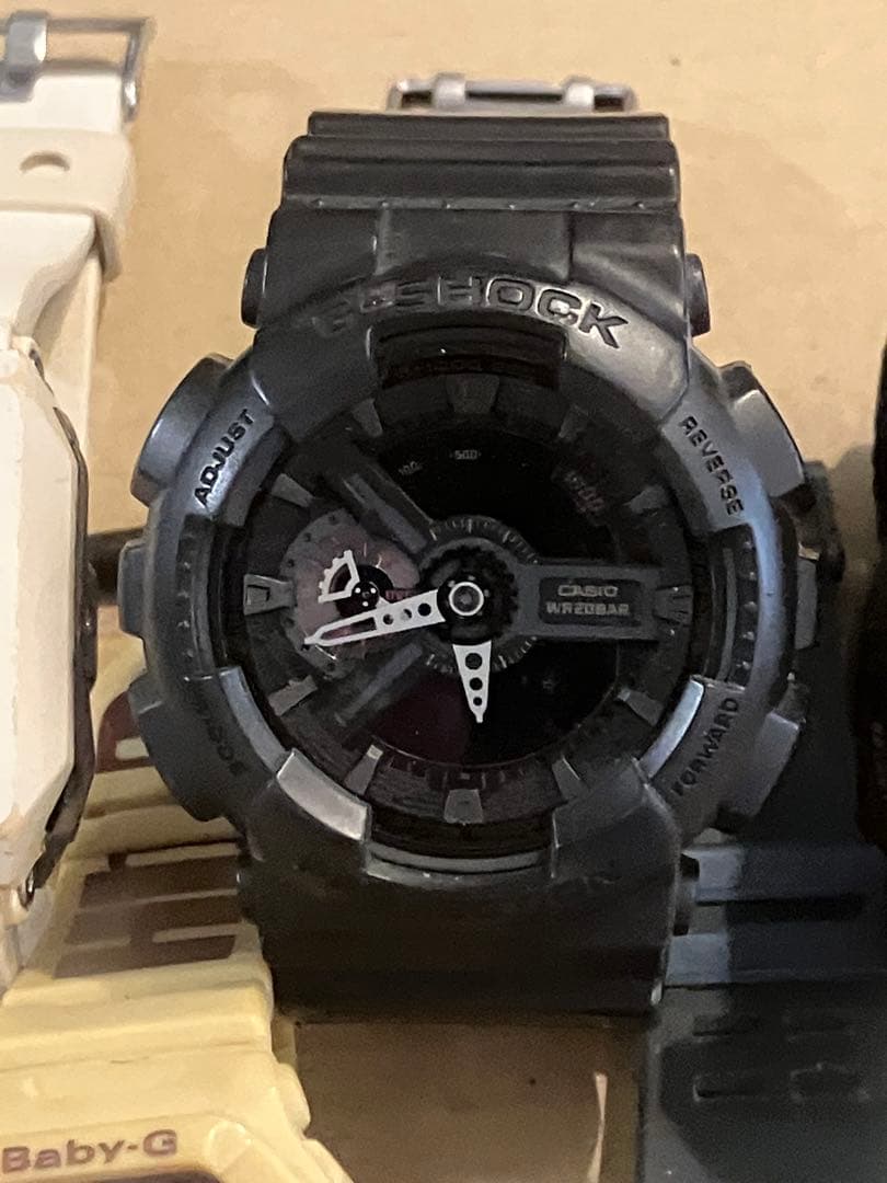 D*a様 G-SHOCKとCASIOのデジタル腕時計セット