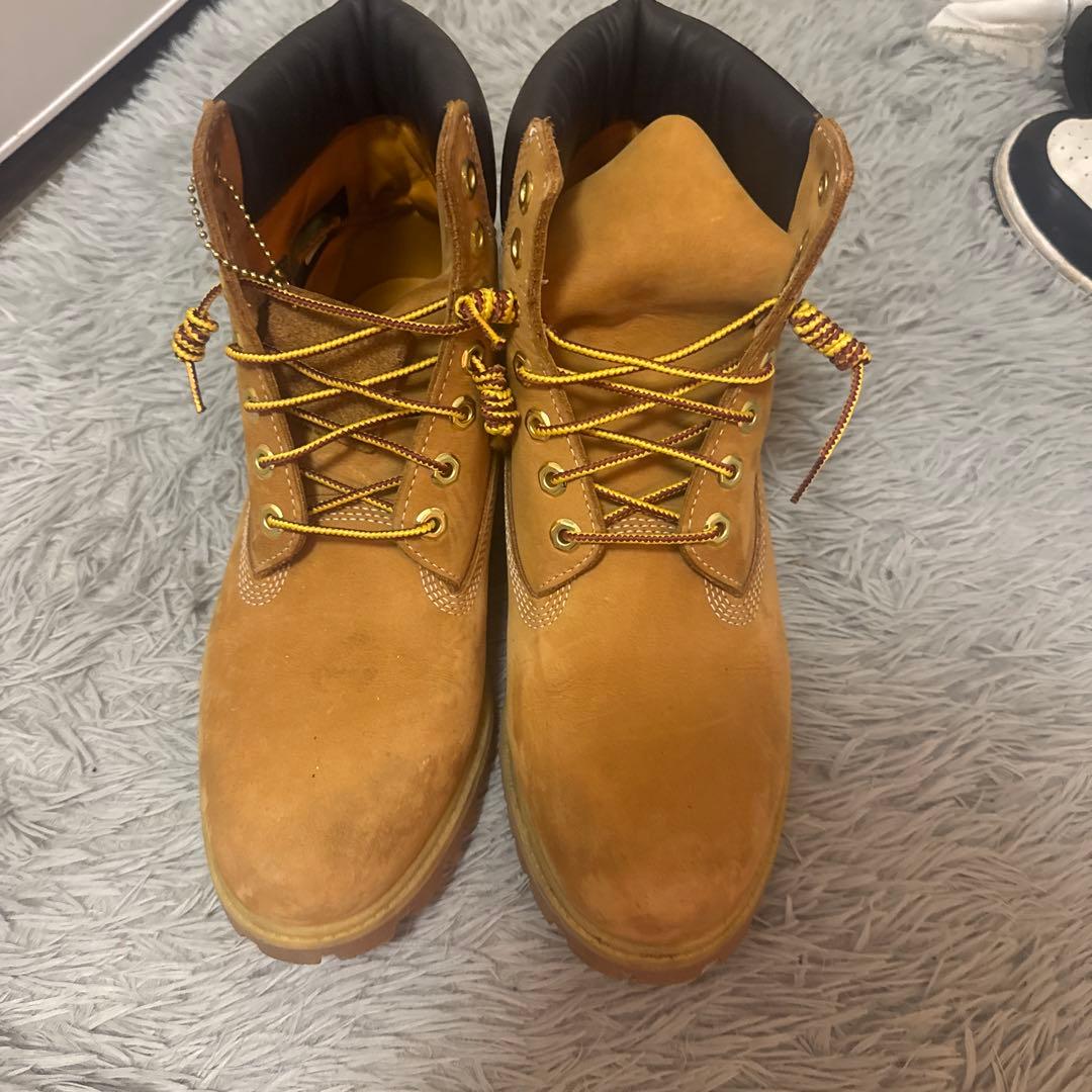 Timberland ブラウンハイカットブーツ