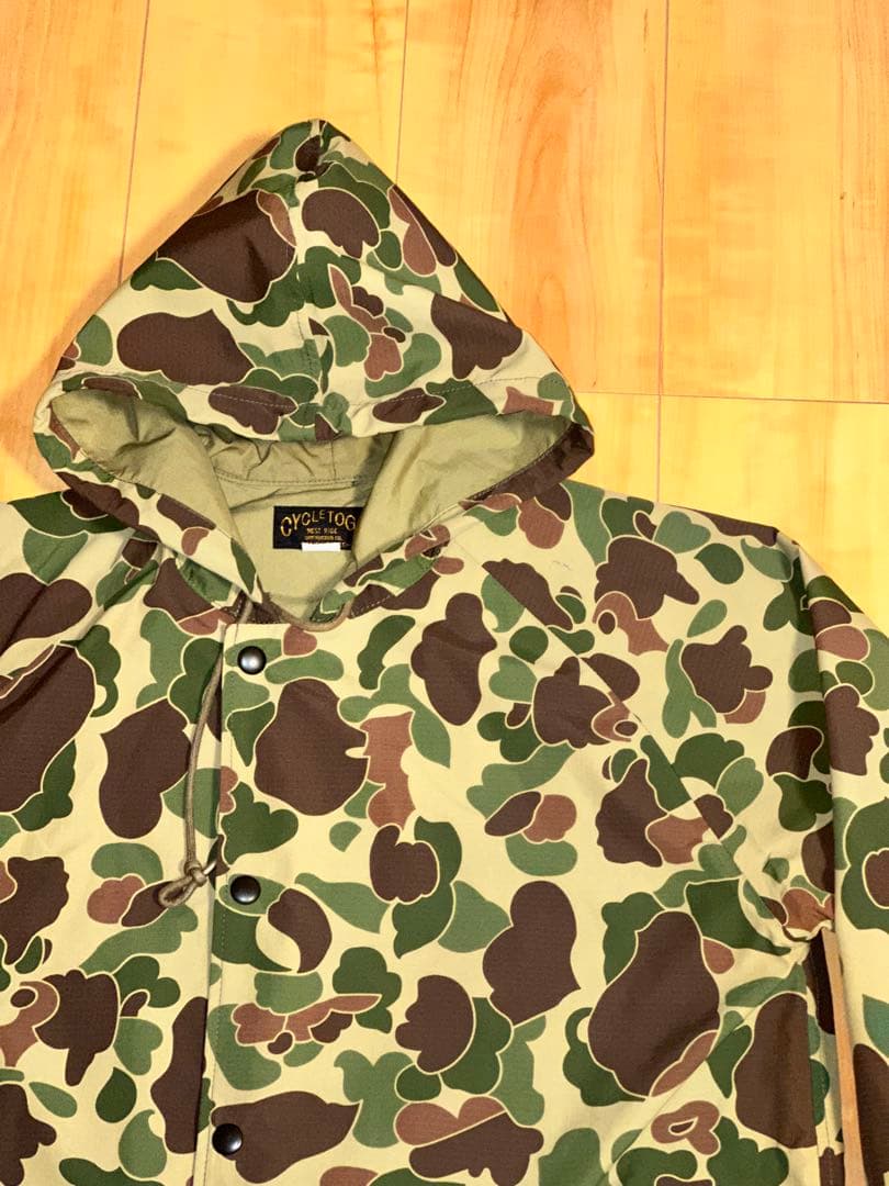 ウエストライド　フーディーウィンドブレーカー　迷彩柄　36インチ
