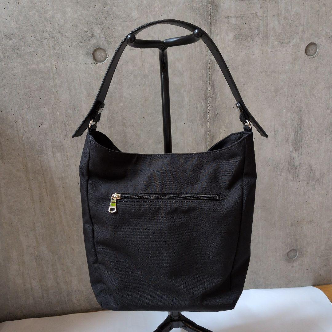 russet　ラシット　ナイロン2wayミニトートバック　ブラック