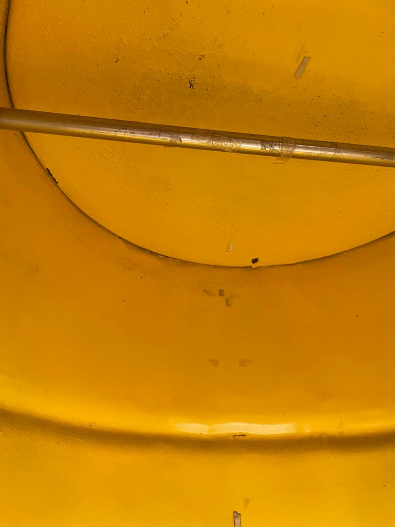 ドラム缶　リメイク大型　オブジェ　ディスプレー置物　オレンジ　店舗用品　店舗飾り