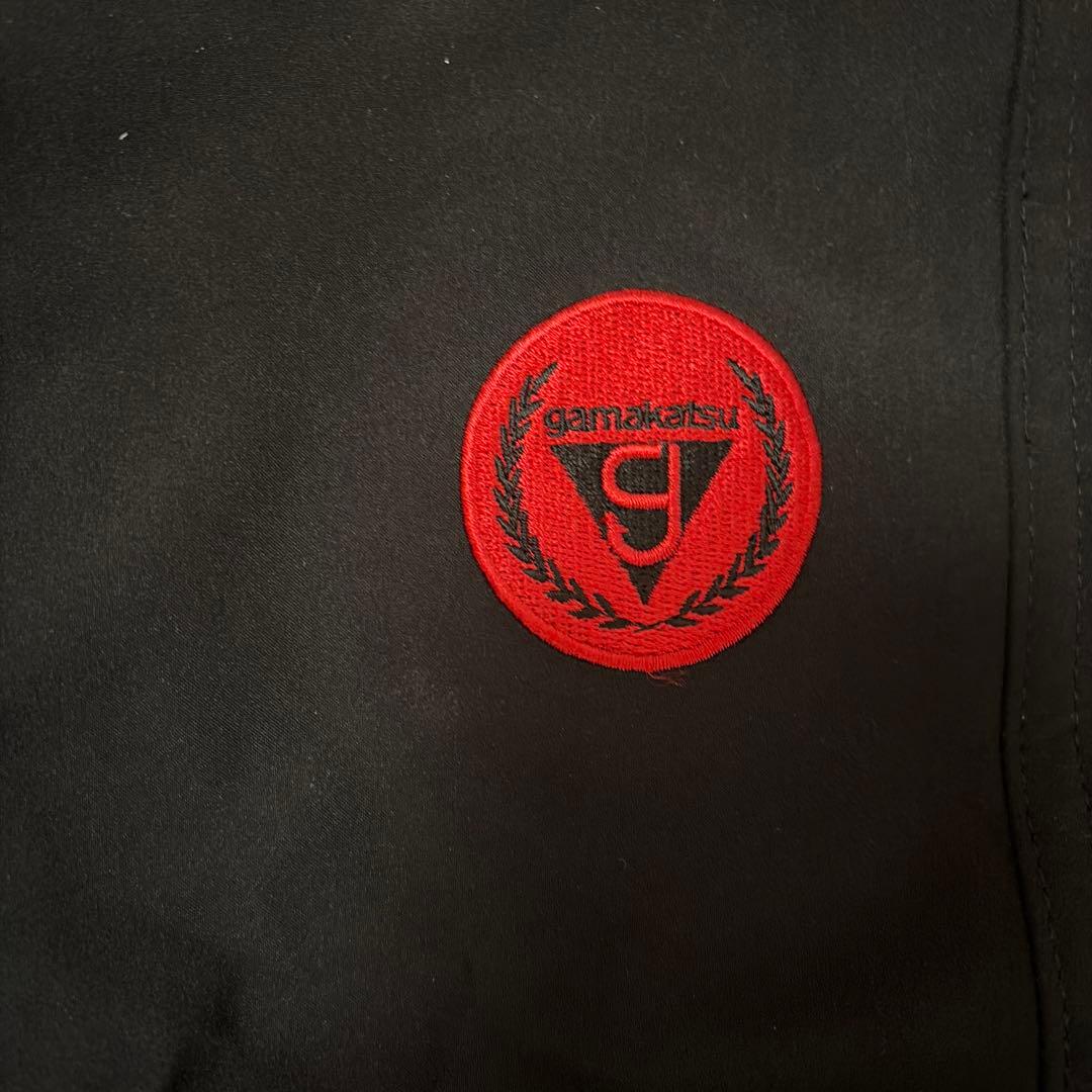 【がまかつ】美品 黒 ズボン 釣り フィッシングパンツ GM-3524