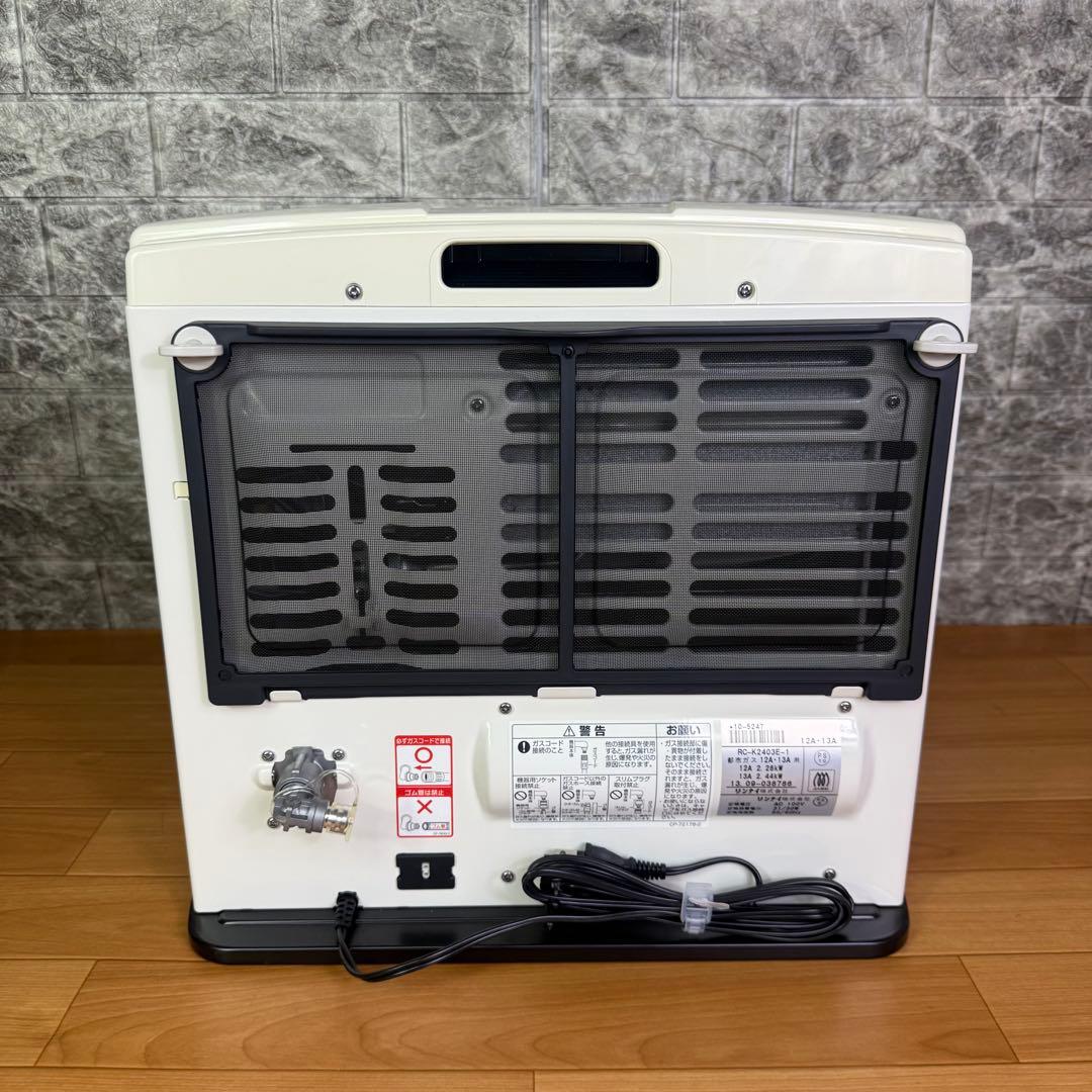 【未使用】Rinnai ガスファンヒーター RC-M2403E RHC2413
