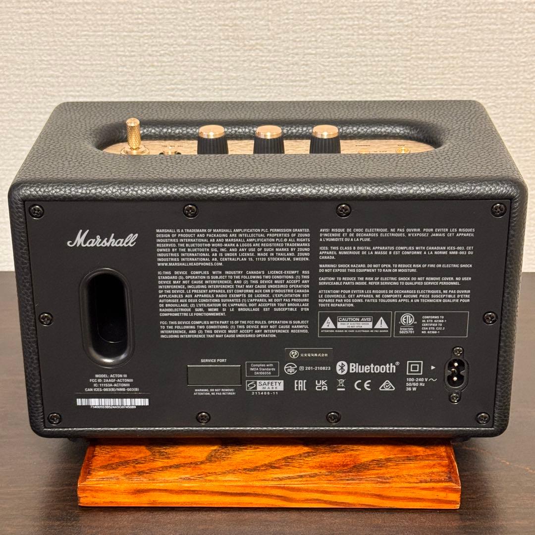 Marshall Acton III ワイヤレススピーカー