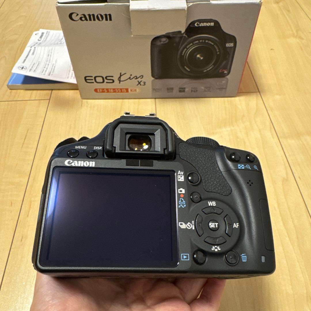 【美品】Canon EOS Kiss X3 EF-S 18-55mm IS