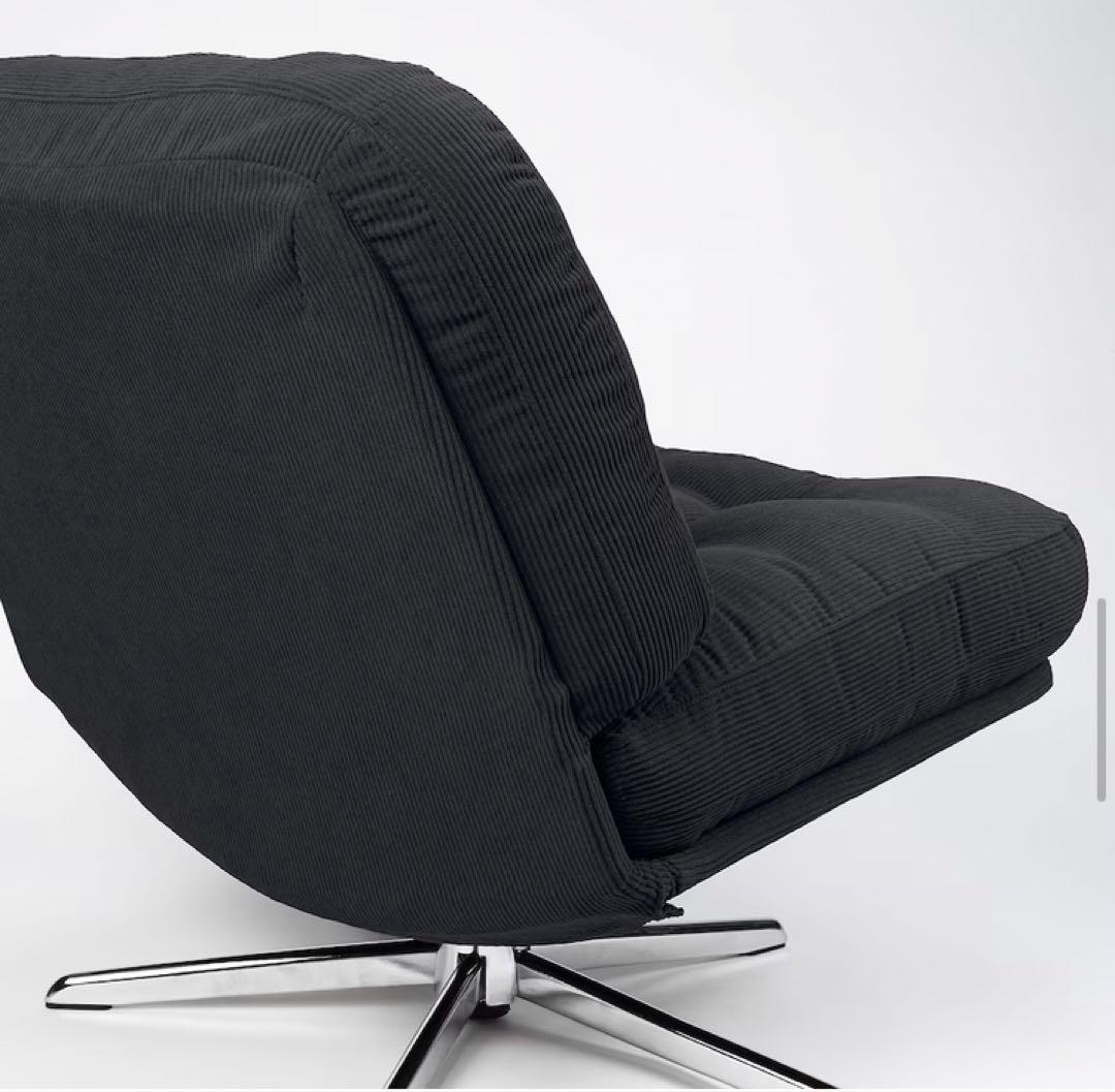 ⭐︎新品未開封イケア　DYVLINGE 一人掛け回転パーソナルチェア ブラック　1