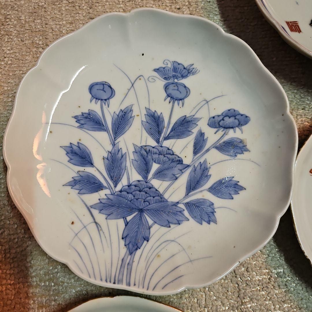 江戸後期から幕末明治の伊万里皿 合計6枚