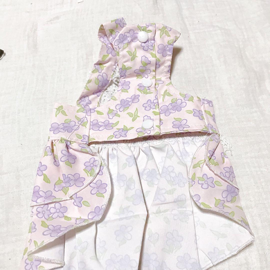 犬服 スカート ドレス 春夏 ペット服 ワンピース ウェア 花柄 Sサイズ