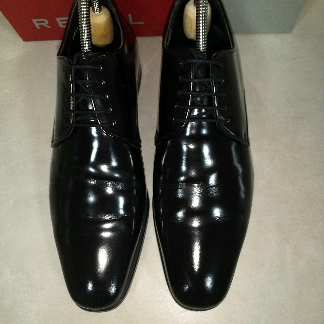 極美品　REGAL　24．5　051S ストレートチップ　ドレスシューズ　黒
