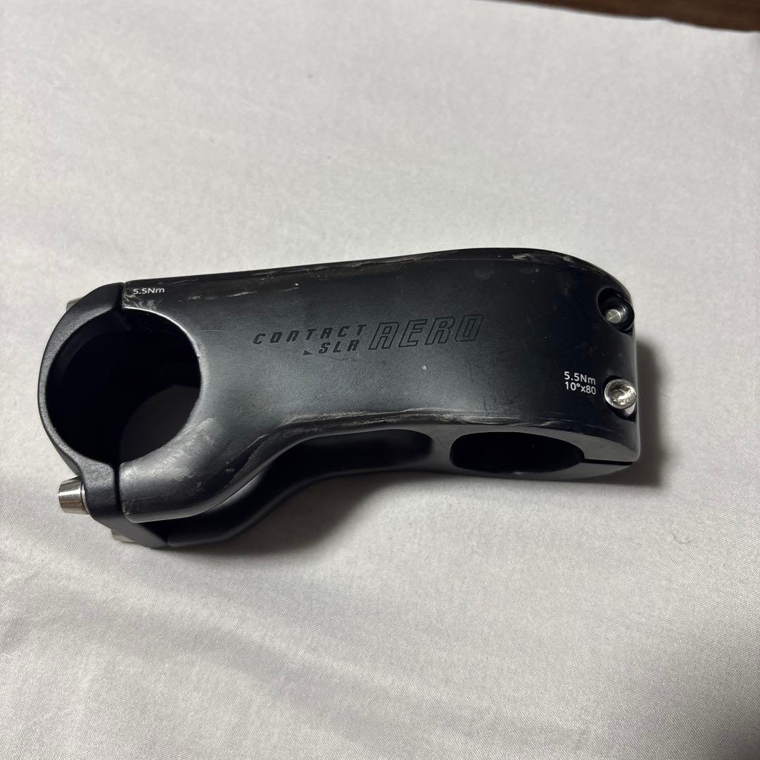 CONTACT SLR AERO ステム 80mm 割れのようなものあり