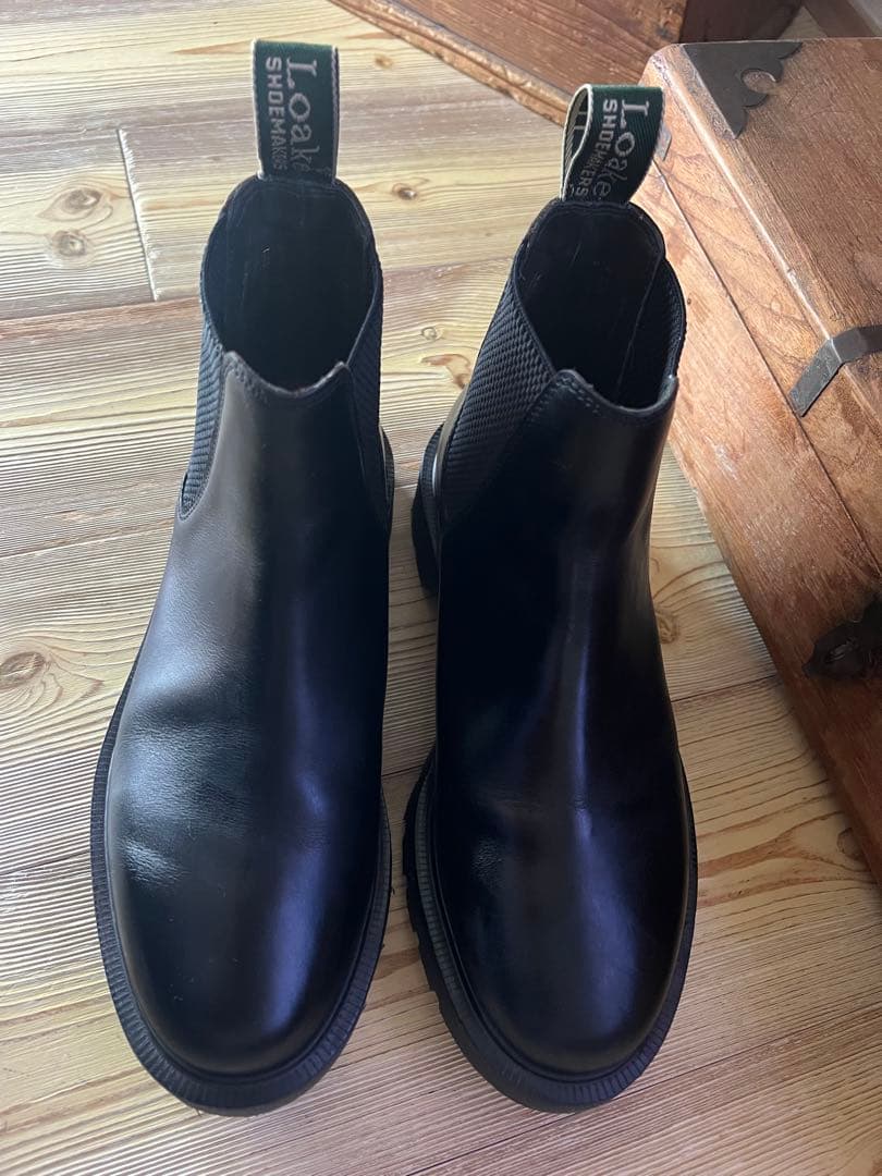 オールドマンズテーラー×Loake 別注ブーツ　ブラック　UK5