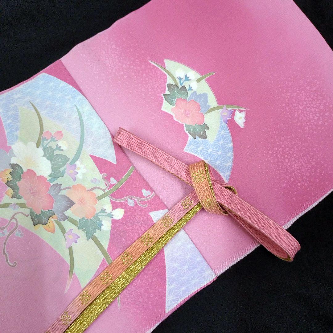 802　半額セール　ブランドもの　美品　染分け暈し　洗える訪問着　4点フルセット