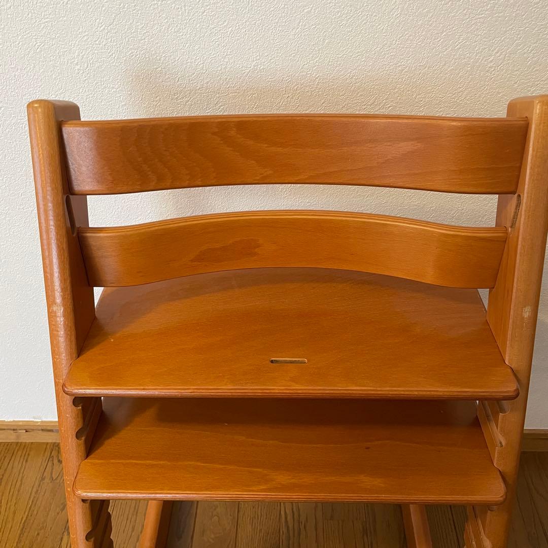 ストッケ　トリップ トラップ　ベビーチェア+ベビーセット　チェリー