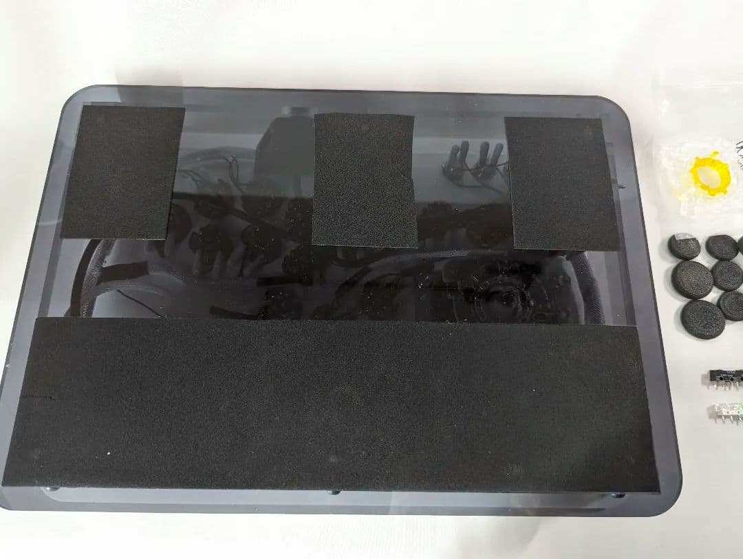 レバー付きレバーレス 自作アケコン ワンタッチ切替機能搭載