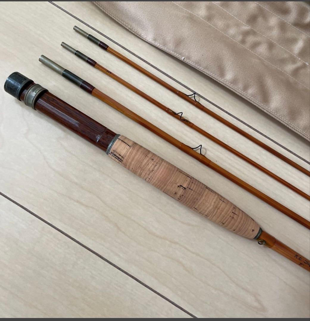 R.D.Taylor 7'4\" #4 バンブーロッド フライロッド ボブテイラー