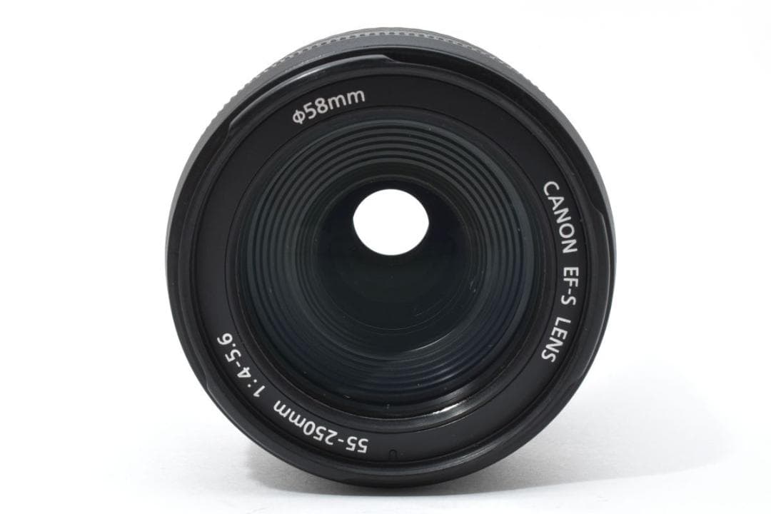 Canon EF-S 55-250mm F4-5.6 レンズ デジタル一眼カメラ