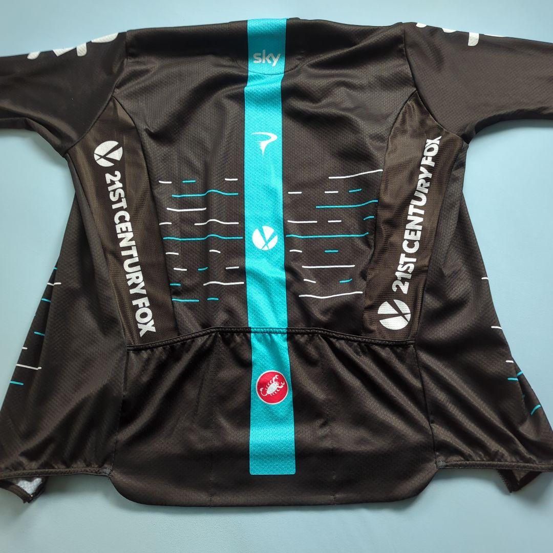 Team Sky サイクルジャージ M 黒 UCIワールドツアー