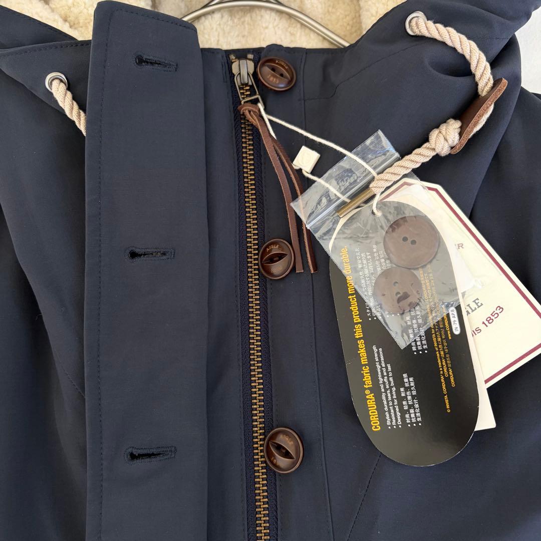 新品 タグ付き AIGLE エーグル MTD モッズコート コーデュラ ライナー