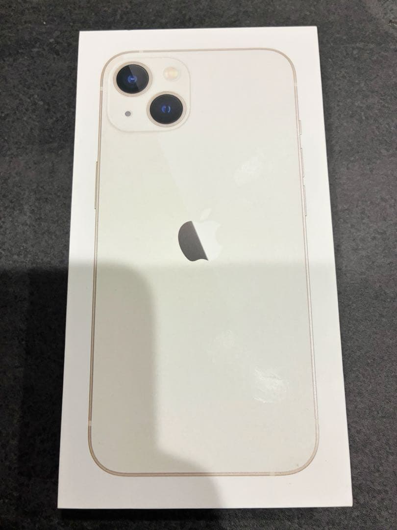 Apple iPhone 13 128GB Starlight本体 箱付き