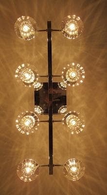 15万 大塚家具 8灯シャンデリア ROG-0660/8 クリスタルガラス