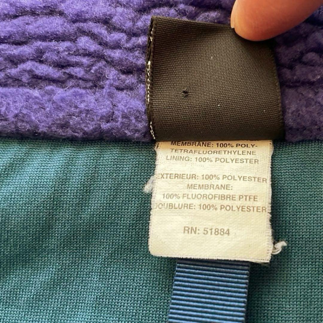 パタゴニア　フリースベスト　レトロX 初期97年　アメリカ製