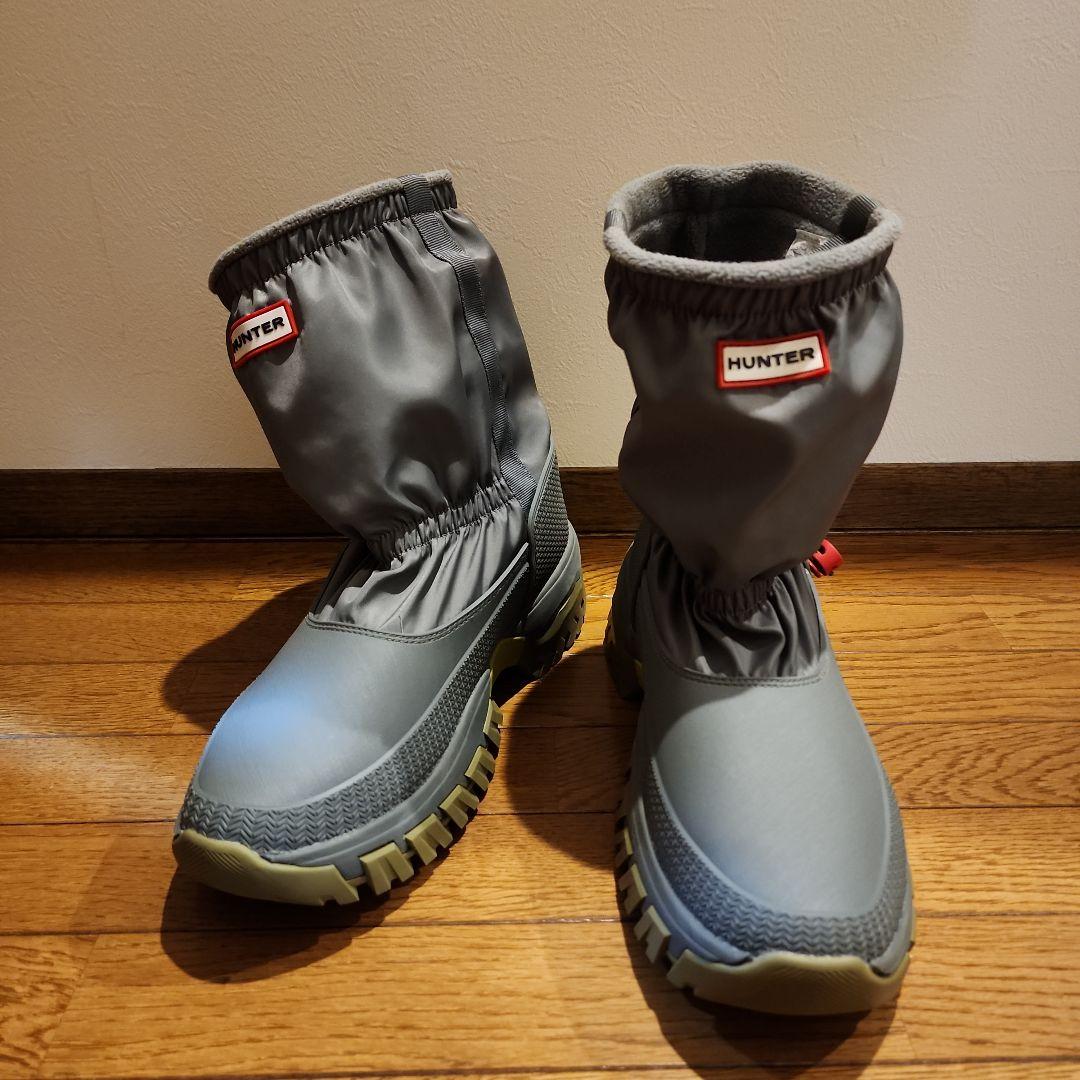 【新品未使用】HUNTER 防水スノーブーツ