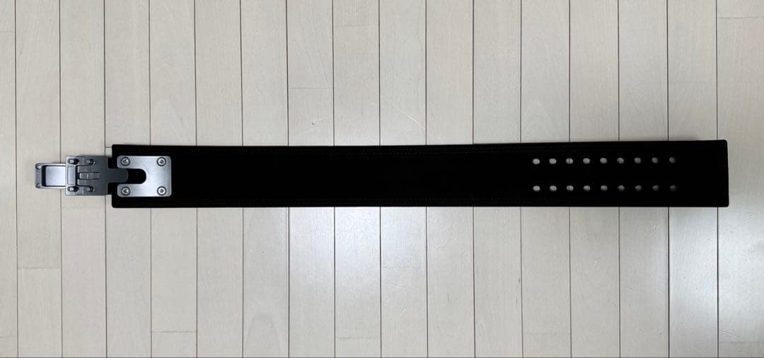 SBD パワーリフティングベルト Forge×グレーバックル 13mm Mサイズ