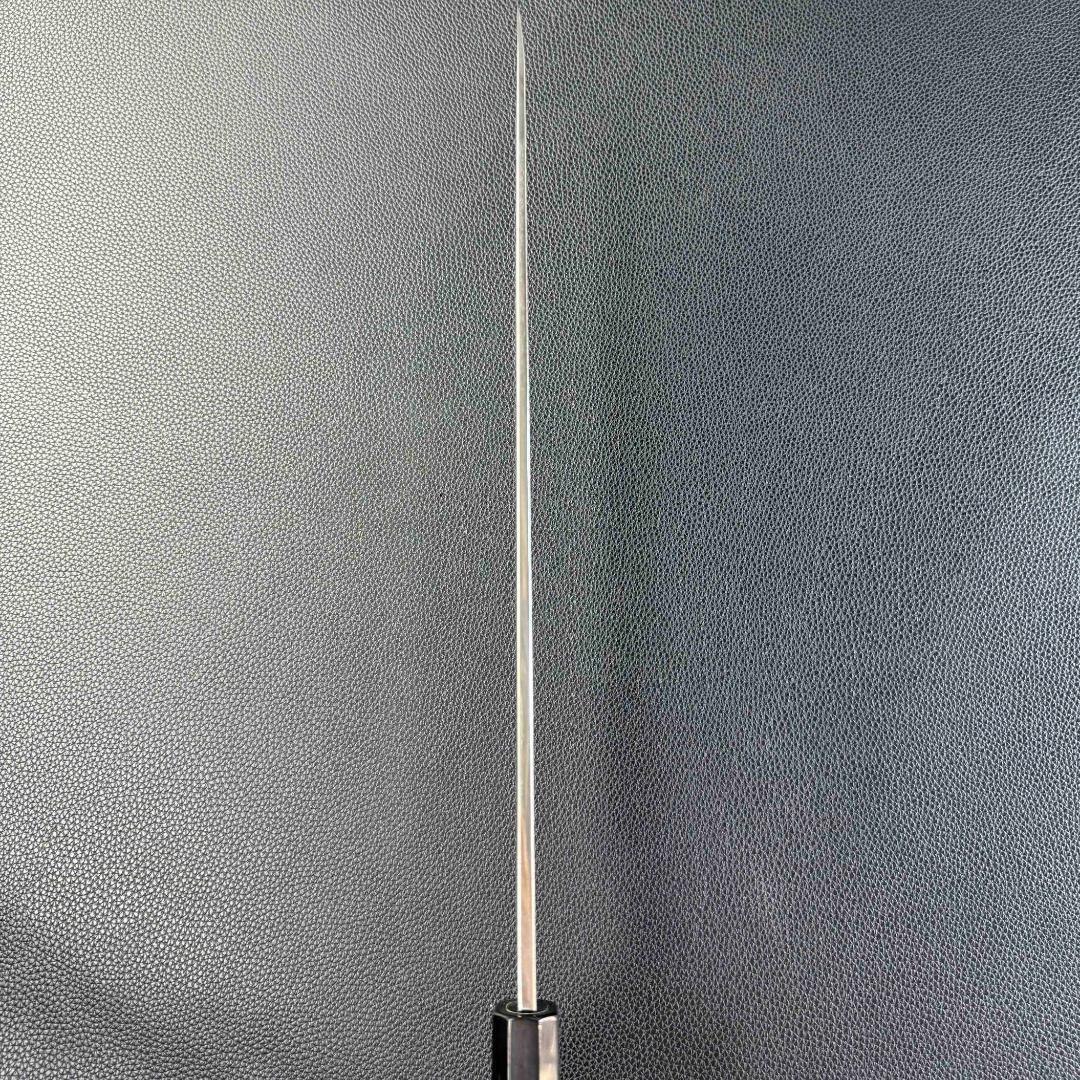 9434新品 ダマスカス 柳刃包丁 尺一 風紋の刃 105層 黒檀黒水牛角八角柄