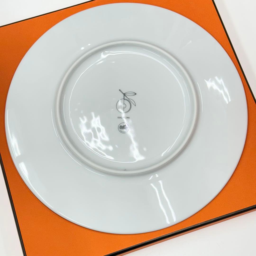 新品未使用品　エルメス デザートプレート 〈カオルミ〉　ザクロ