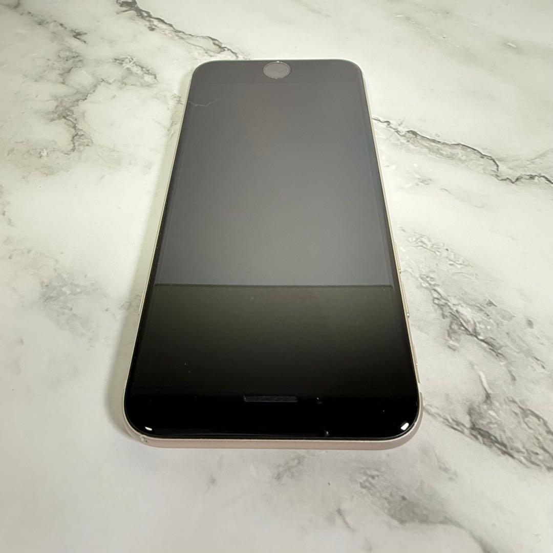 ★美品　iPhone SE3 128GB SIMフリー バッテリー100%