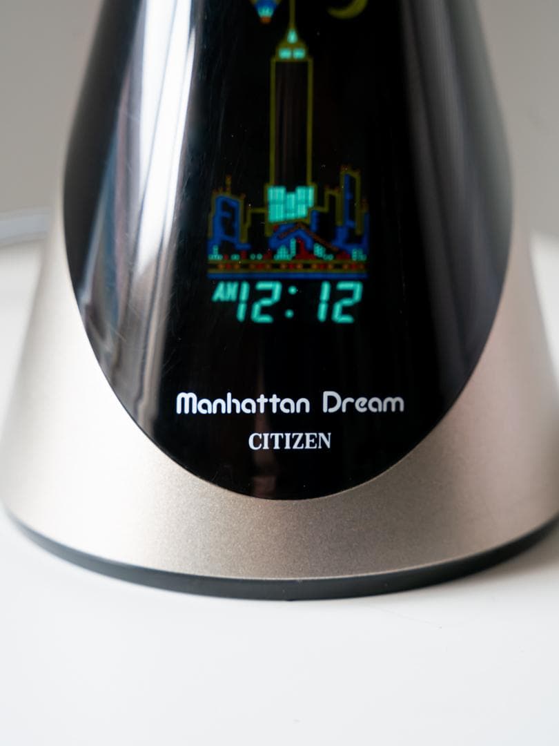 80’s CITIZENグラフィッククロック \"manhattan dream\"