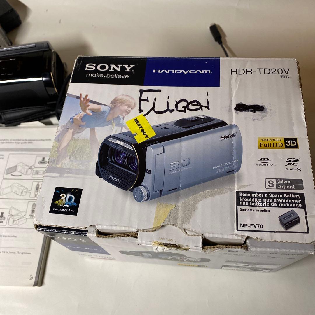 ビデオカメラ SONY AVCHD 3D handycam HDR-TD20V