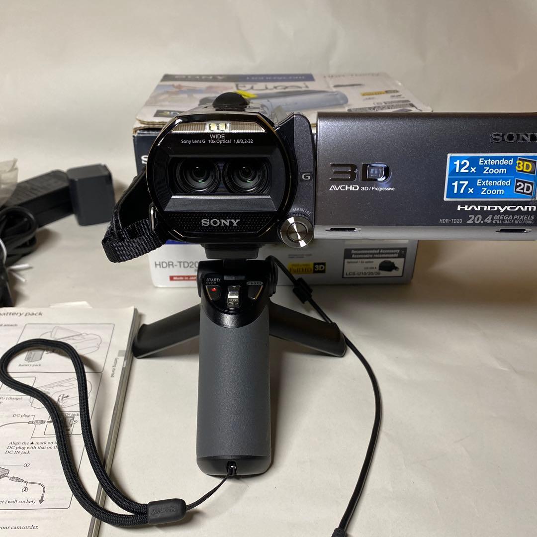 ビデオカメラ SONY AVCHD 3D handycam HDR-TD20V