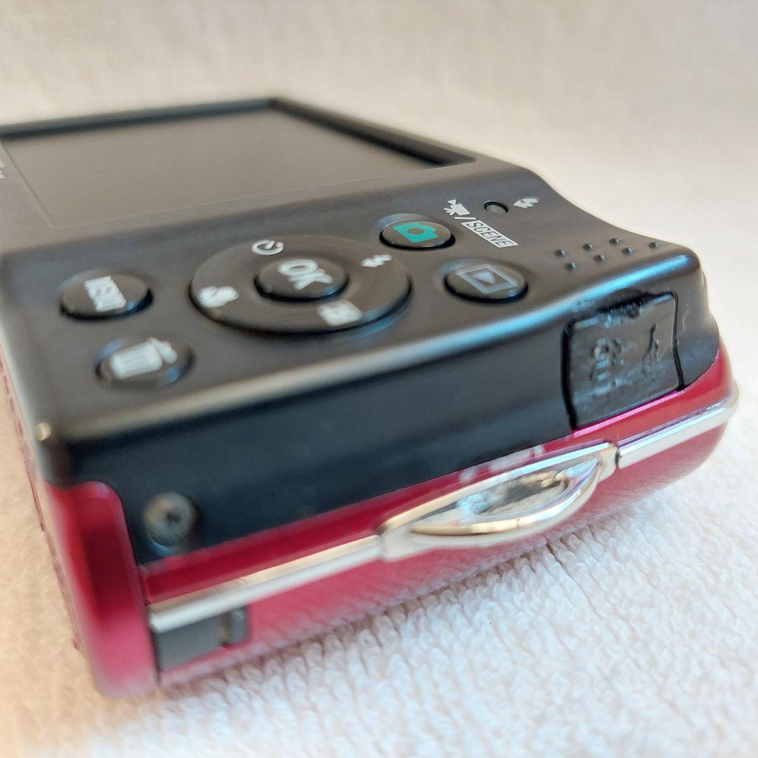 Nikon コンパクトデジタルカメラ COOLPIX L23 レッド 単3