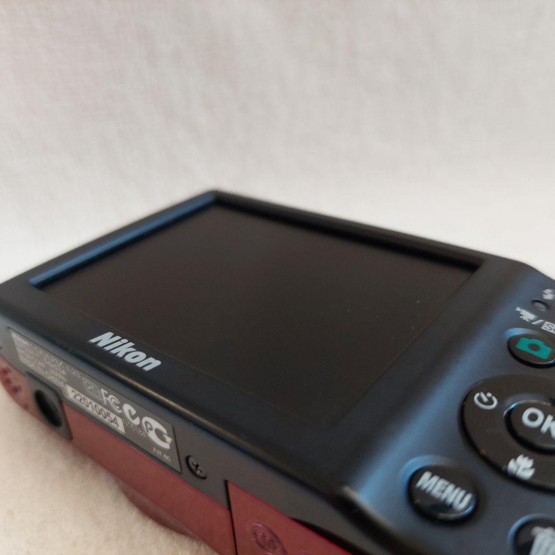 Nikon コンパクトデジタルカメラ COOLPIX L23 レッド 単3