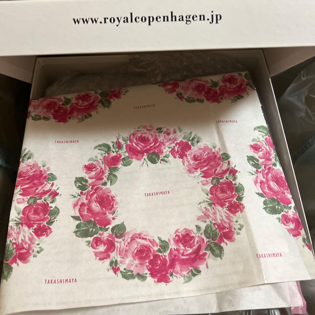 ロイヤルコペンハーゲン　ブルーパルメッテプレート 26cm ５枚　新品未使用